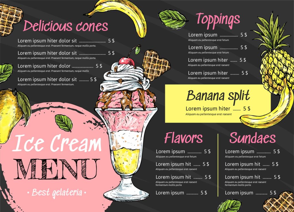 آبمیوه و بستنی فروشی
