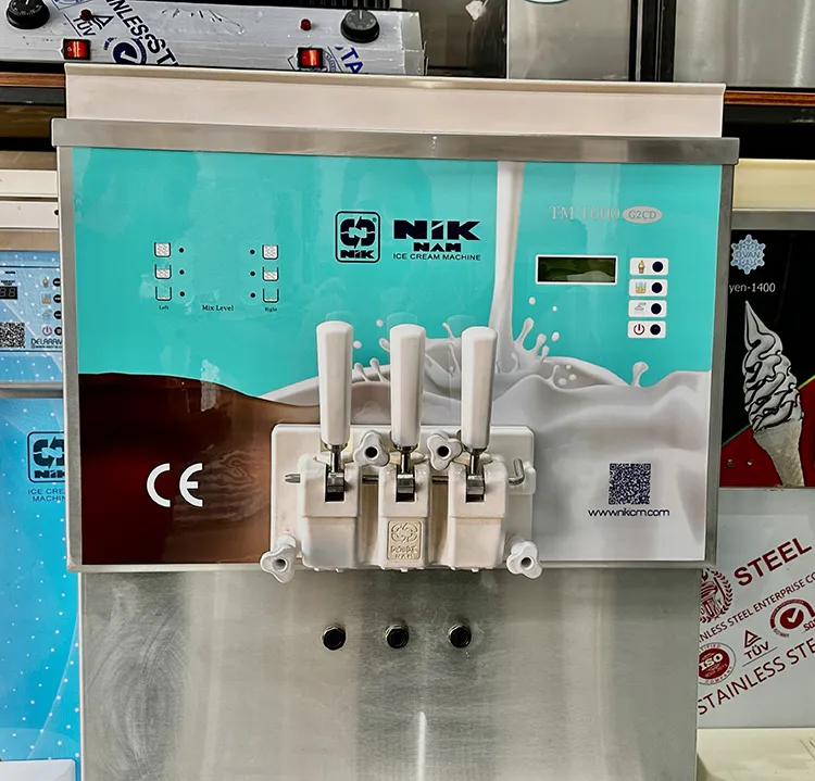 دستگاه بستنی قیفی نیکنام TM1600 سه فاز