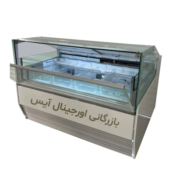 تاپینگ فریزر فالوده 4 لگن پارس گل